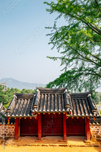 Gyodong Hyanggyo Confucian School in Ganghwa-gun, Incheon, Korea photo