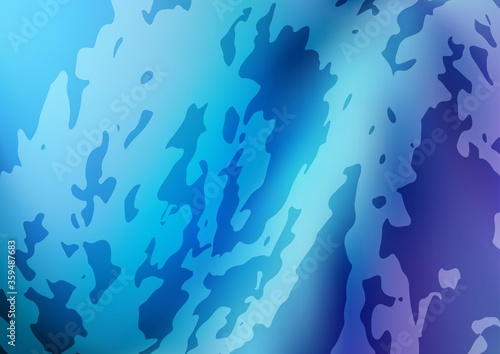 Vector doodle bright template. Blurred decorative design in Indian style with lines drown by child. The elegant pattern can be used as a part of a brand book.