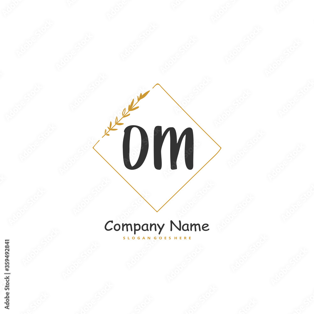 O M OM Initial handwriting and signature logo design with circle. Beautiful design handwritten logo for fashion, team, wedding, luxury logo. O M OM Initial handwriting and signature logo design with circle. Beautiful design handwritten logo for fashion, team, wedding, luxury logo.