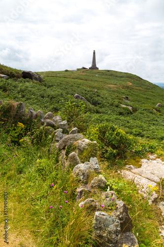 carn brea near redruth cornwall uk 