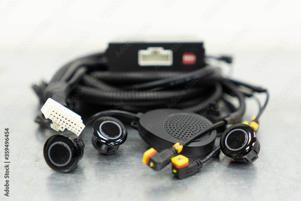 Car parking sensors, car parking system, Car accessory, Additional equipment. Car parking sensors, car parking system, Car accessory, Additional equipment.