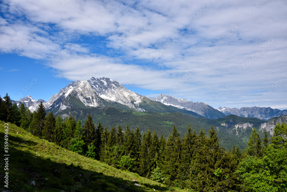 Fototapeta premium Panorama Nationalpark Berchtesgaden