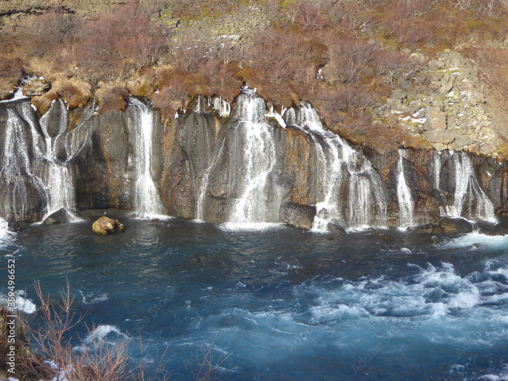 Waterfall in Iceland Waterfall in Iceland