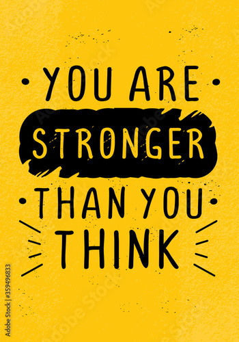 Motivational quote poster. ...