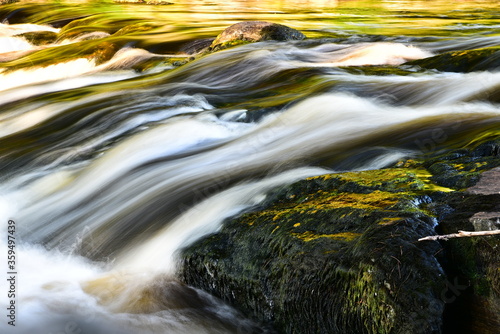 mill falls is one of the major water falls in Kejimkujik national park photo