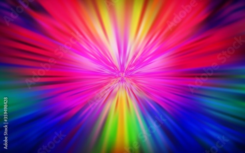 Dark Multicolor vector colorful abstract texture. A completely new colored illustration in blur style. Elegant background for a brand book.