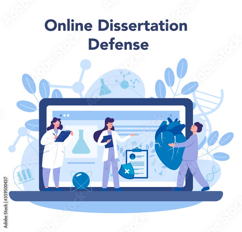 Cardiology online service or platform. Doctor deal