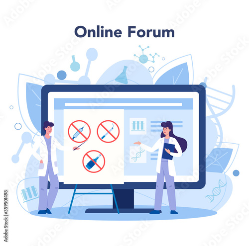 Narcologist online service or platform. Specialist treat human against
