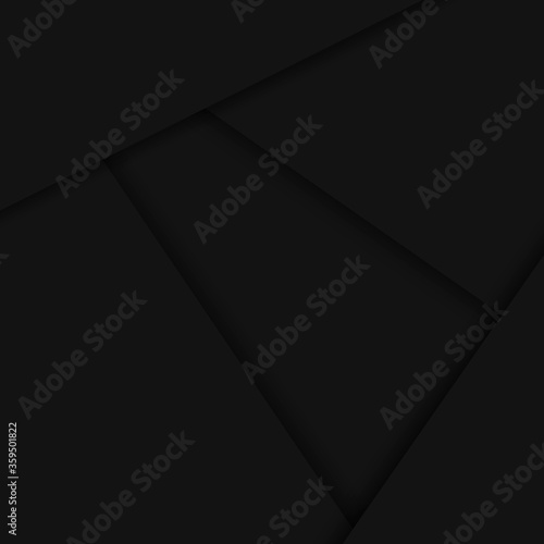 Abstract modern black geometric background