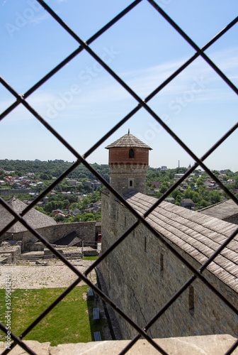 View on Kamyanets-Podilskiy fortress