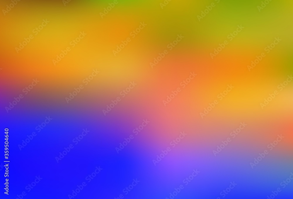 Obraz premium Light Blue, Yellow vector colorful abstract background.