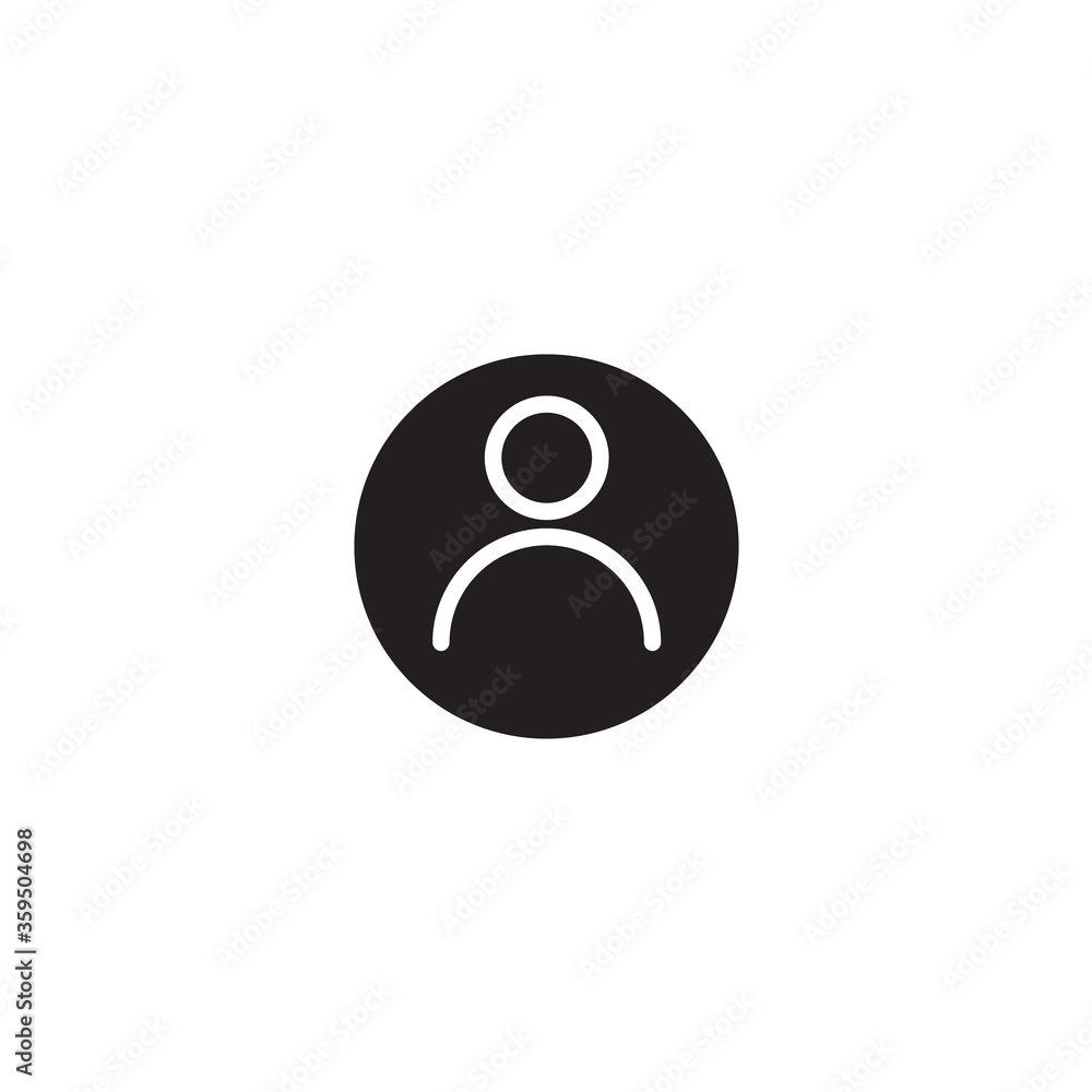 Profile icon vector design template Profile icon vector design template