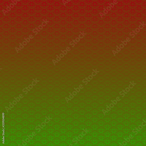 red and green pattern illustration  bas-relief effect with repeated geometric shapes covering the background. Design for motifs  web  wallpaper  digital graphics and artistic decorations.