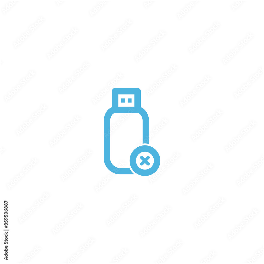flash drive icon flat vector logo design trendy flash drive icon flat vector logo design trendy