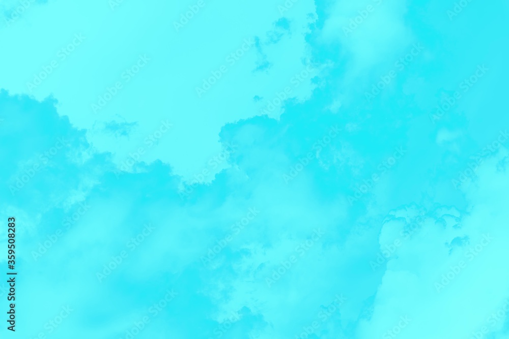 Abstract aquamarine aqua watercolor blurred background, gradient Abstract aquamarine aqua watercolor blurred background, gradient
