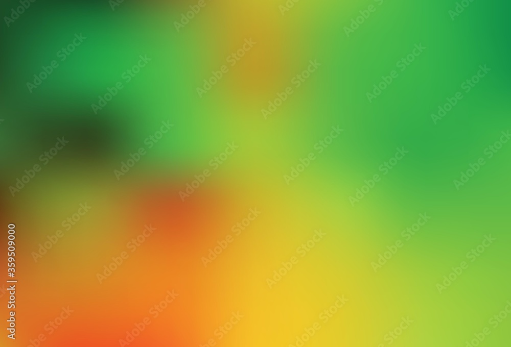 Obraz premium Light Green, Yellow vector abstract bright pattern.