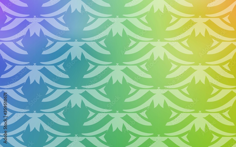 layout with lines, triangles. Abstract gradient illustration with triangles. Template for wallpapers.