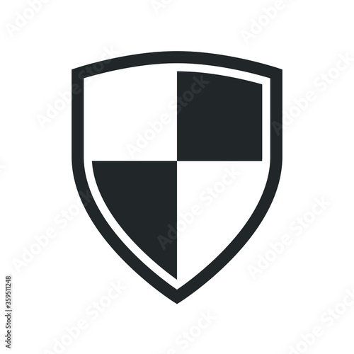 Free Download Security Royal Shield Firewall Strong Protection Black Illustration Vector - GFXLoad