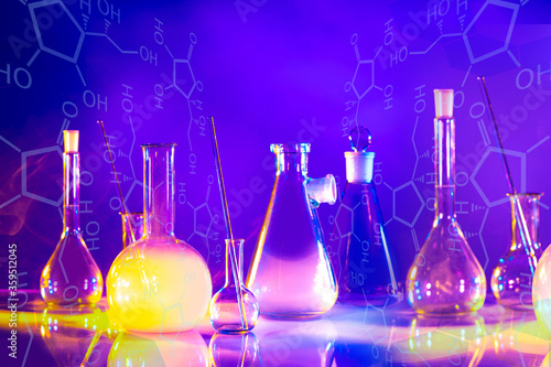 Pharmacology. Chemical labo...