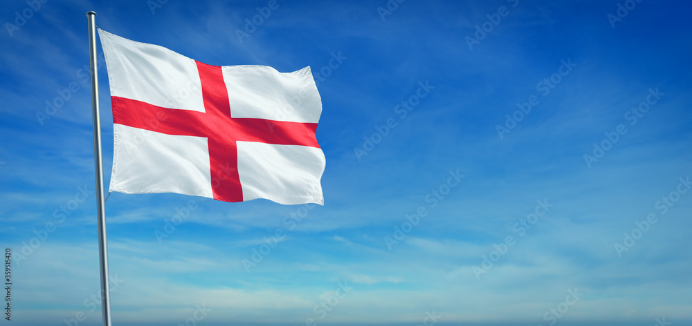 The National flag of England