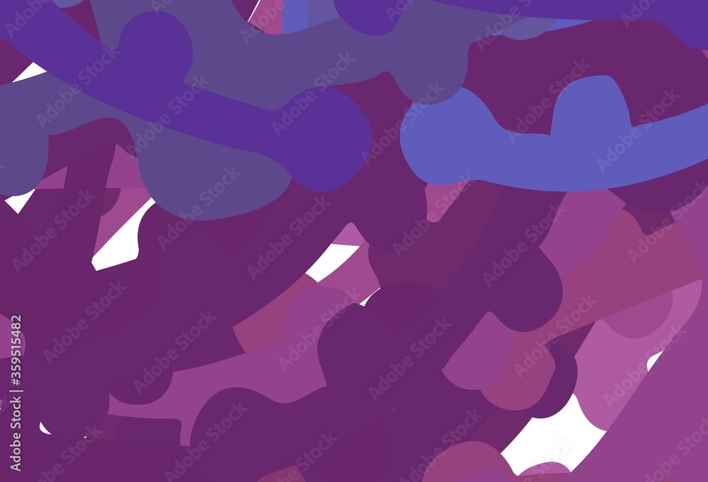 Light Purple, Pink vector background with abstract shapes. Light Purple, Pink vector background with abstract shapes.