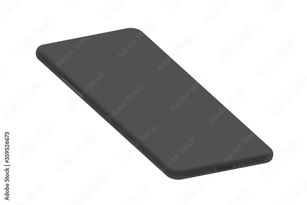 Elegant cell phone mockup, realistic smartphone 3d mockup Elegant cell phone mockup, realistic smartphone 3d mockup