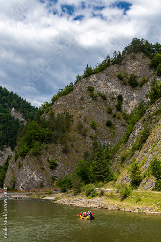 River Dunajec in the Pieniny Mountains on the border of Slovakia and Poland © Richard Semik