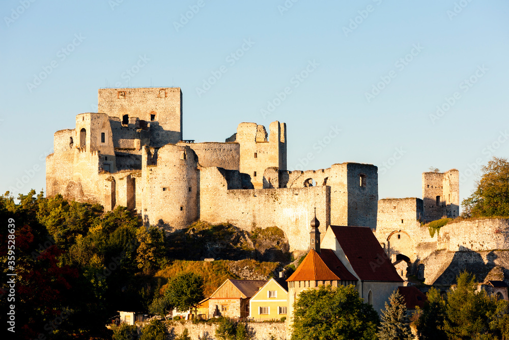 Naklejka premium ruins of Rabi Castle, Czech Republic