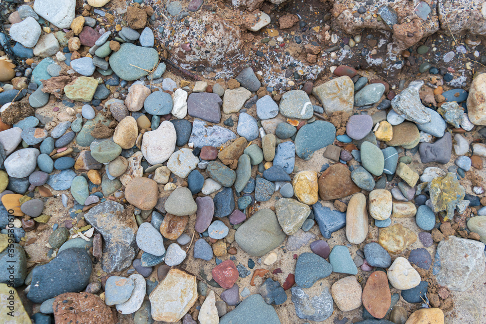 pebbles on the beach pebbles on the beach