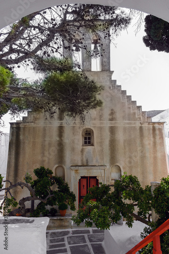 Serifos island, Cyclades islands,Greece: Taxiarchon monastery