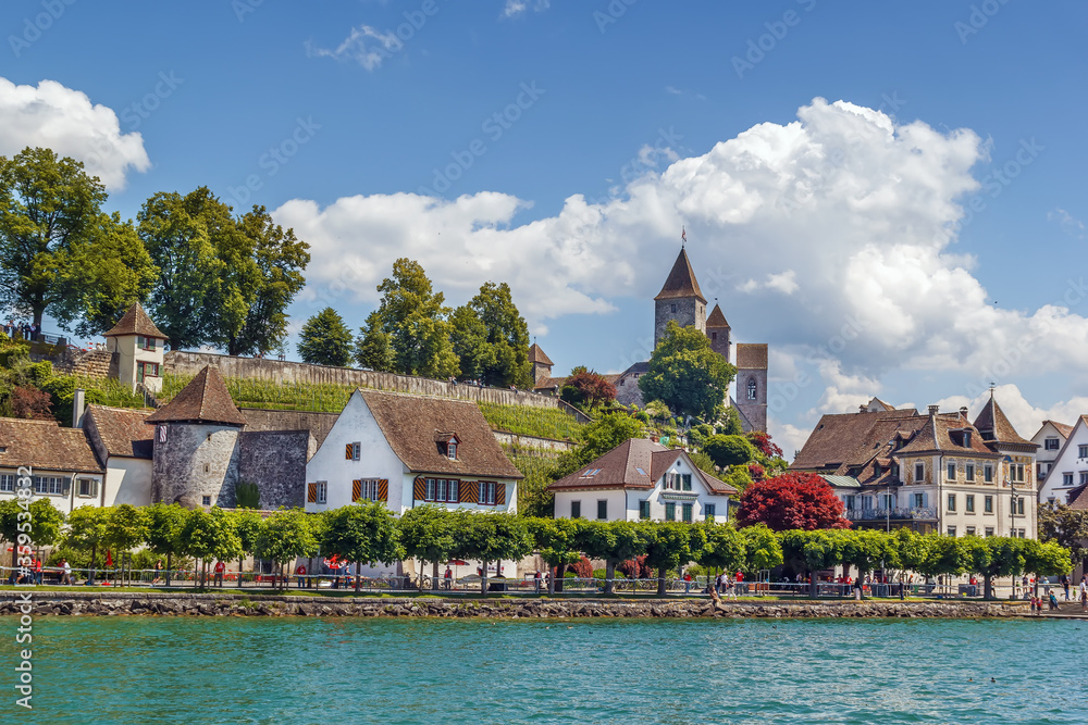 Fototapeta premium View of Rapperswil, Switzerland