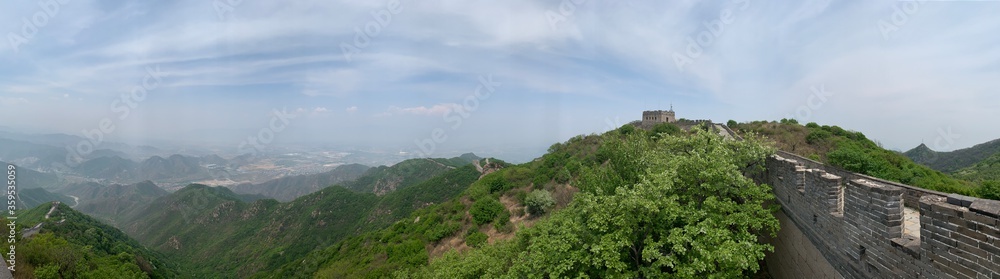Great Wall of China: Mutianyu, the best preserved area of the Great Wall of China with lots of watchtowers - there are more than 20 in a small stretch.