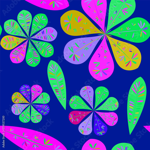 Floral seamless pattern.