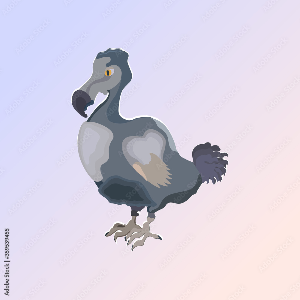 Fototapeta premium dorant bird illustration