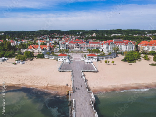 Obraz na płótnie Sopot, Poland w salonie