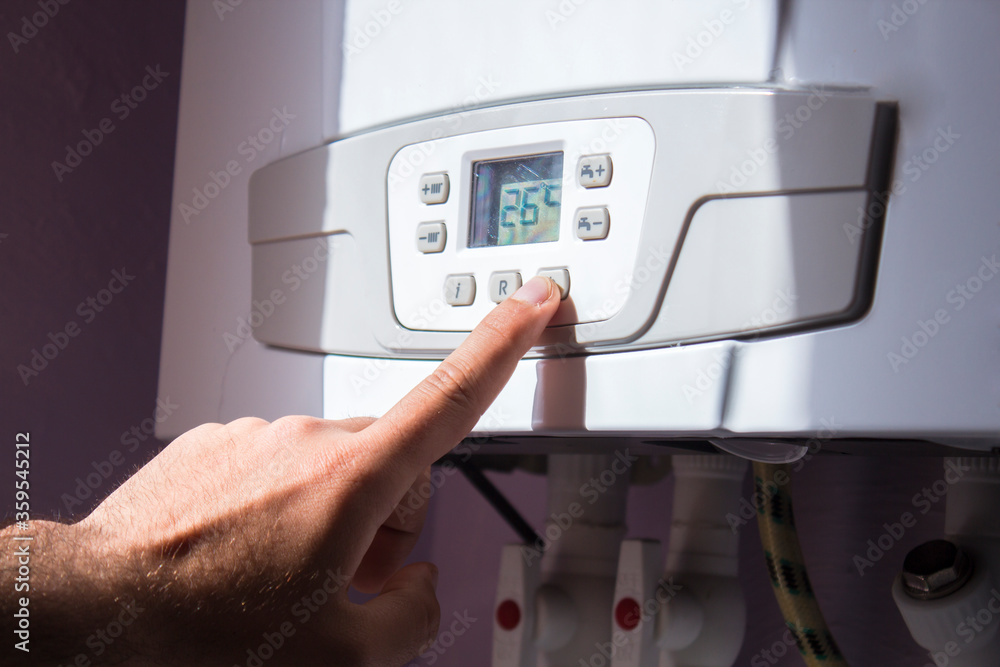 adjusts heating of house adjusts heating of house