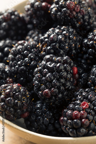 Raw Organic Fresh Blackberries