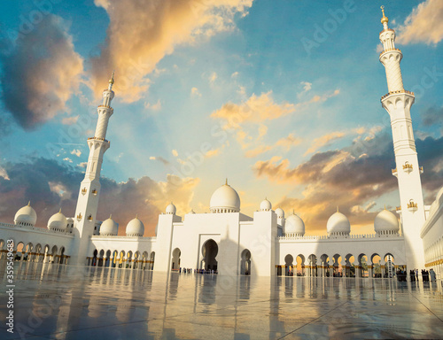 mosque at Sunset