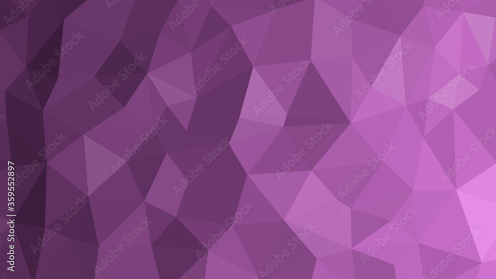Abstract geometric background with shades of violet, pink and purple. Template for web and mobile interfaces, infographics, banners, advertising, applications.