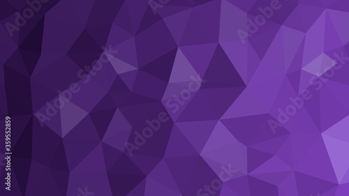 Abstract geometric background with shades of purple and violet. Template for web and mobile interfaces, infographics, banners, advertising, applications.