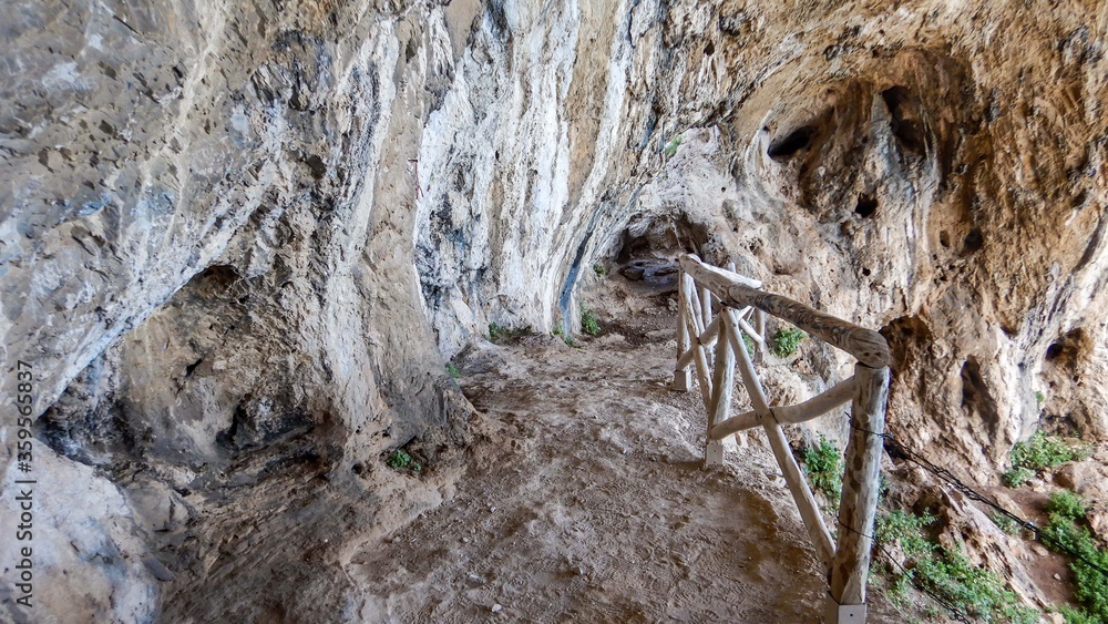Obraz premium Cave of Counterfeiters, Noli - Liguria, Italy