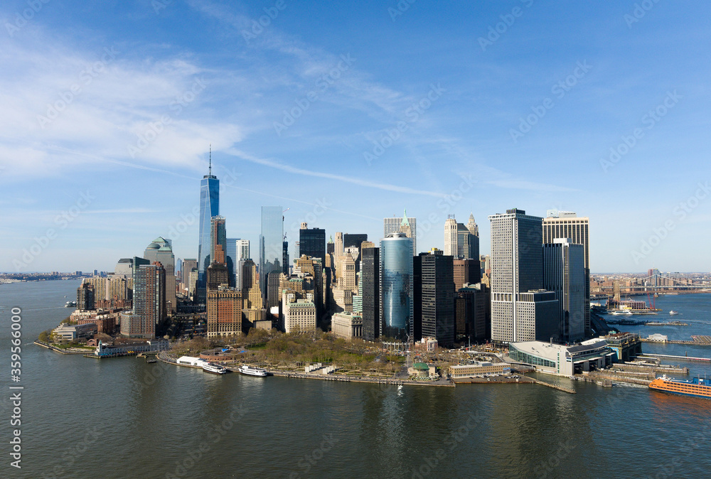 Obraz premium Financial District NYC