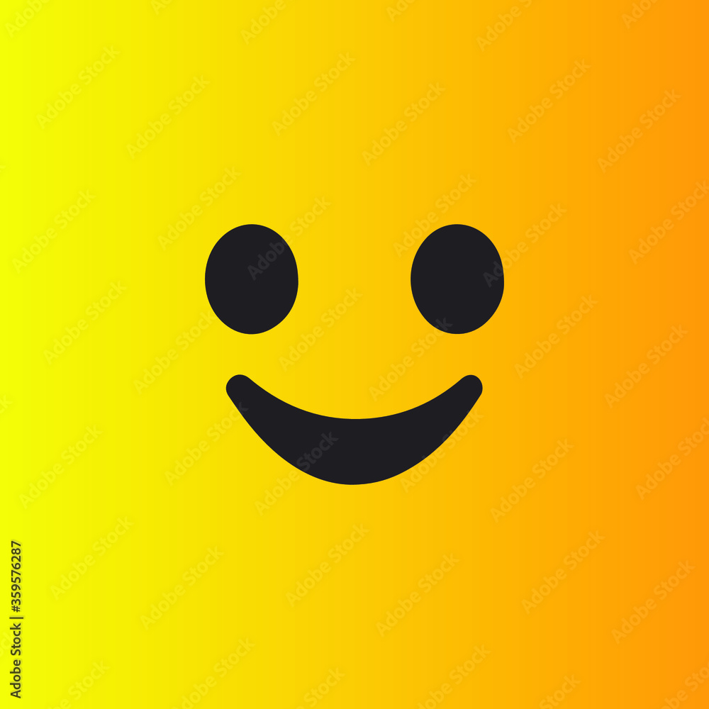 Fototapeta premium Smile icon Logo Vector Template Design. EPS 10