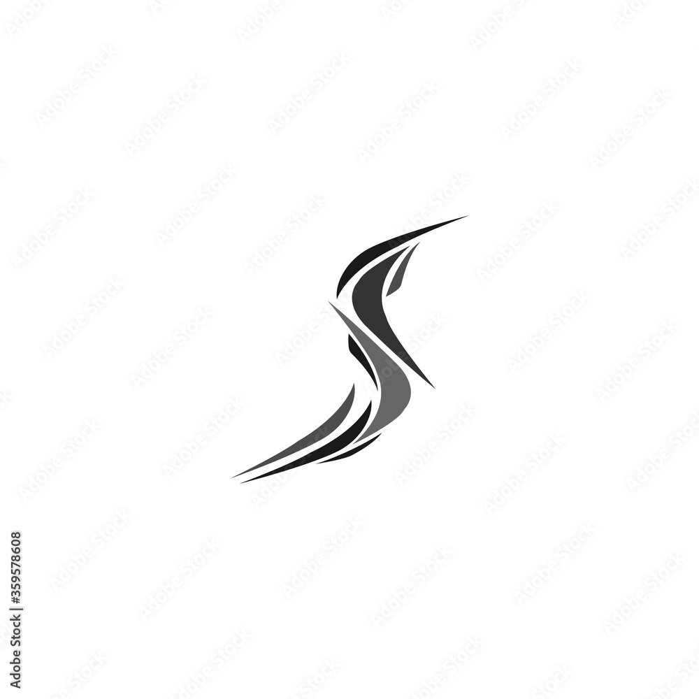 Letter S logo vector symbol S abstract. vector alphabet letter. Alphabet logo vector Letter S logo vector symbol S abstract. vector alphabet letter. Alphabet logo vector