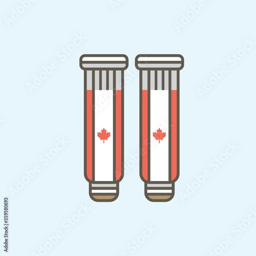 Canvas Print Shin guard