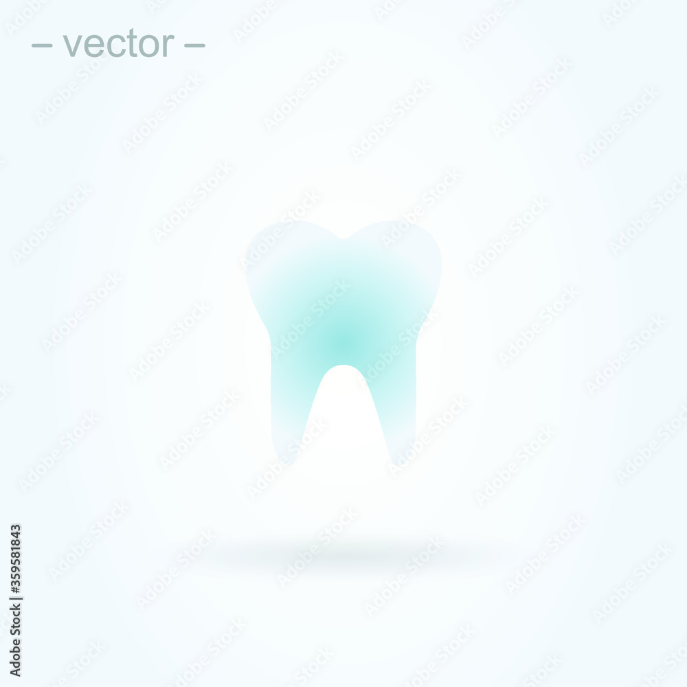 Dental Treatment and Tooth. Simple vector modern icon design illustration. EPS 10 Dental Treatment and Tooth. Simple vector modern icon design illustration. EPS 10