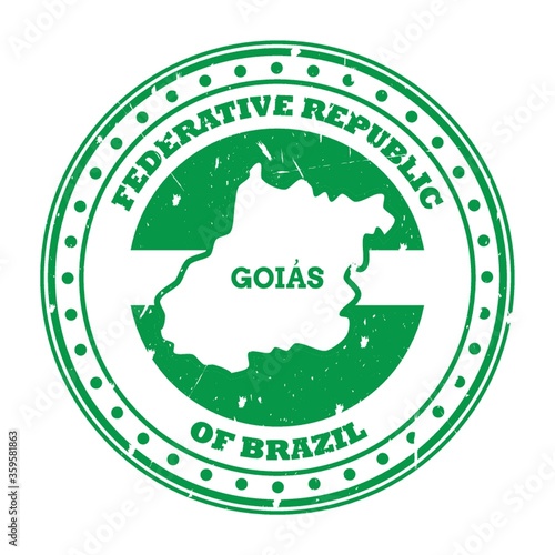 goias map stamp