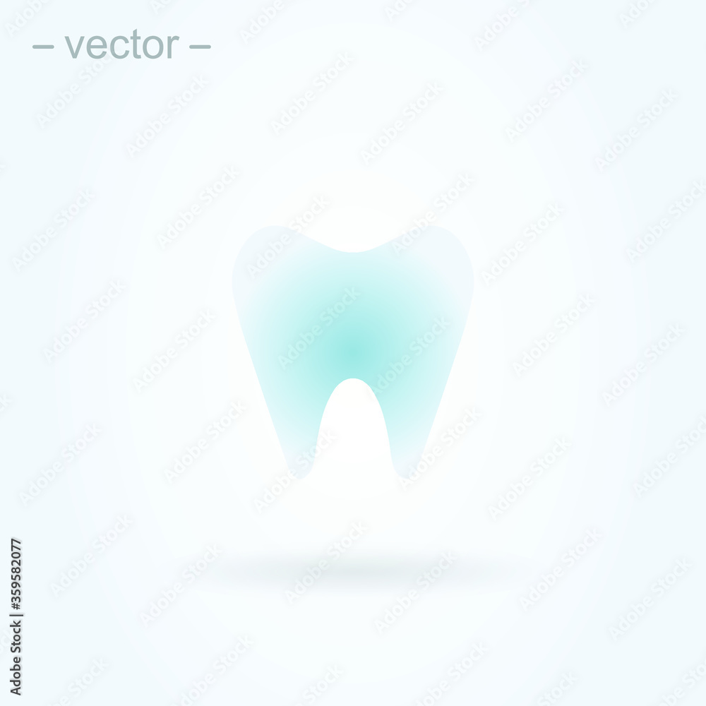 Dental Treatment and Tooth. Simple vector modern icon design illustration. EPS 10 Dental Treatment and Tooth. Simple vector modern icon design illustration. EPS 10