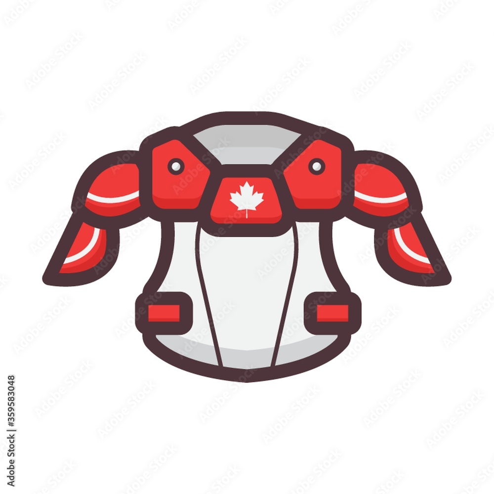 Obraz premium shoulder pad