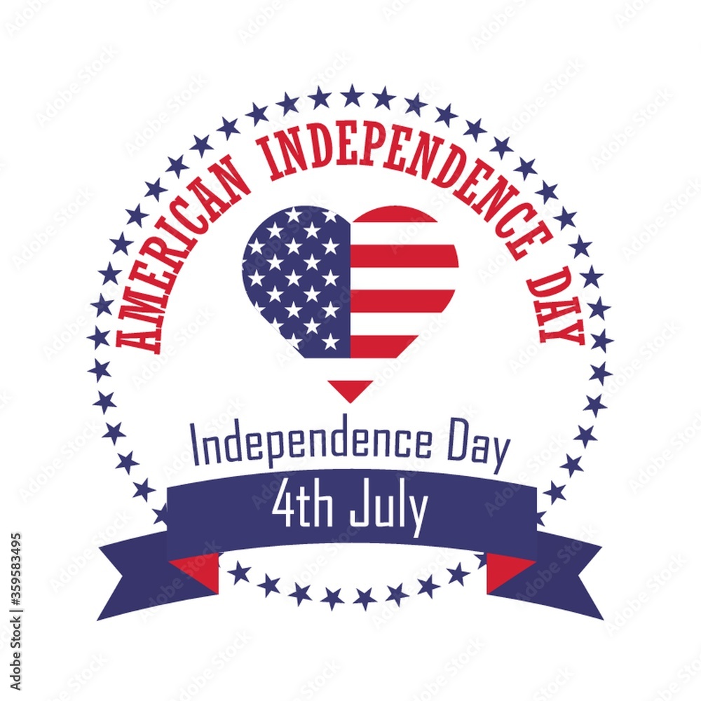 us independence day label